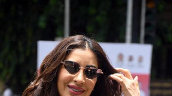 Photos: Sophie Choudry snapped outside Bastian in Bandra