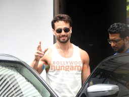 Photos: Tiger Shroff spotted outside clinic in Bandra