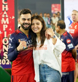 Photos: Virat Kohli and Anushka Sharma snapped celebrating RCB winning the IPL 2025