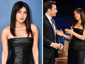 Priyanka Chopra stuns in black leather on The Tonight Show as she promotes Heads of State with Jimmy Fallon Priyanka Chopra stuns in black leather on The Tonight Show as she promotes Heads of State with Jimmy Fallon