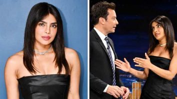 Priyanka Chopra stuns in black leather on The Tonight Show as she promotes Heads of State with Jimmy Fallon Priyanka Chopra stuns in black leather on The Tonight Show as she promotes Heads of State with Jimmy Fallon