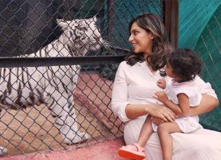 Ram Charan and Upasana Kamineni Konidela’s daughter Klin Kaara meets her namesake Tigress on second birthday in Hyderabad Zoo