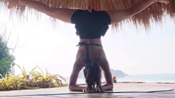 Alaya F’s body is unbelievably flexible