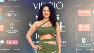 Sunny Leone’s forest green outfit for Bollywood Hungama’s Style Icon Awards