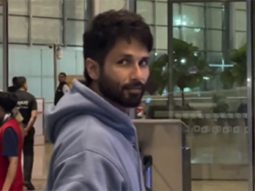 Shahid Kapoor’s cool airport look