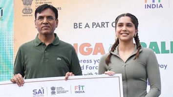 Sharvari collaborates with Fit India Movement as Young Fit India Icon; drops photos from ‘Sundays on Cycle’ event in Delhi