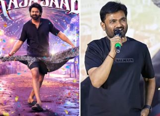 The RajaSaab teaser launch in Hyderabad: Director Maruthi on return of vintage Prabhas: “I want to show his comic timing to the Pan-India audience”; adds, “I want to prove that we can make a Walt Disney kind of a film in India”