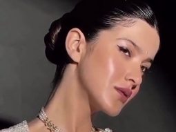 Shanaya Kapoor’s moon white saree look