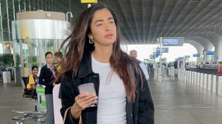 Casually slaying at the airport! Pooja Hegde