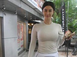 Giorgia Andriani spotted grabbing a quick coffee
