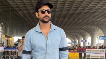 Vicky Kaushal looks handsome in his denim airport fit