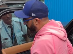 Guess who spotted in a pink hoodie