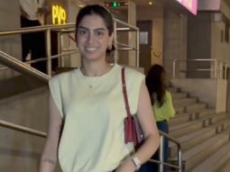 Love Birds Khushi Kapoor & Vedang Raina spotted together