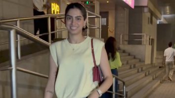 Love Birds Khushi Kapoor & Vedang Raina spotted together