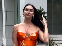 Lauren Gottlieb papped in a super hot orange fit