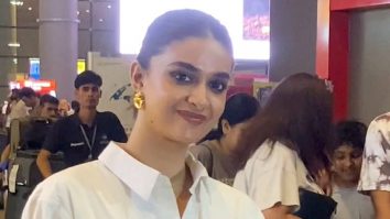 Keerthy Suresh’s boss lady airport look