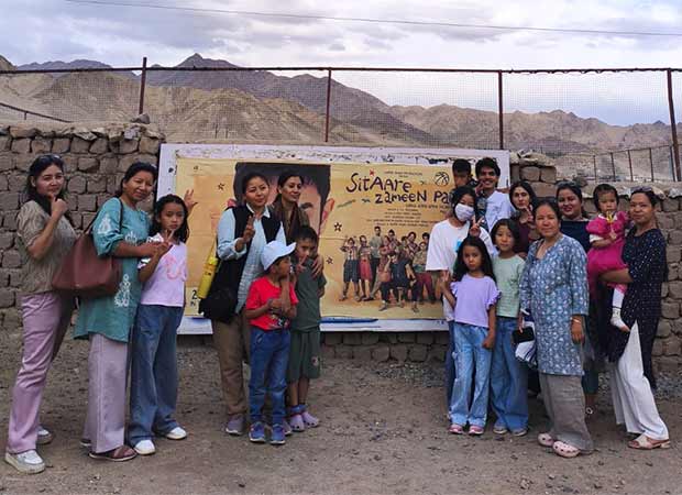Aamir Khan starrer Sitaare Zameen Par screens at world’s highest altitude theatre in Ladakh for autistic children