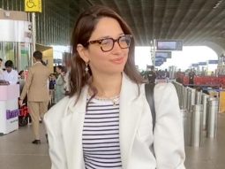 How gorgeous is Tamannaah Bhatia’s chic blazer airport look