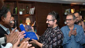 Aamir Khan attends special exhibitors’ event honouring Sitaare Zameen Par’s success