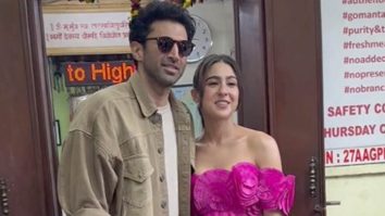 B-town reel couple Sara & Aditya spotted together