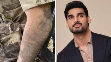 In mud and uniform, Varun Dhawan shares first look of Ahan Shetty from Border 2 set