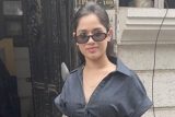 Jannat Zubair papped in black denims