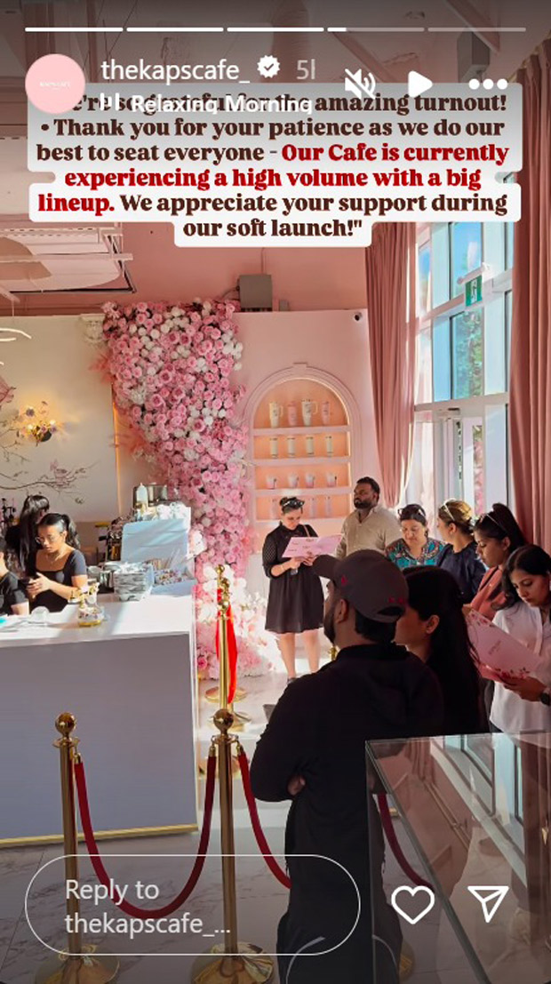 Kapil Sharma launches Kaps Café in Canada; fans flock to the soft opening