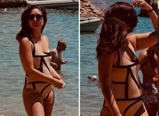 Kareena Kapoor Khan serves vacation glam in geometric swimsuit pics from beach holiday Kareena Kapoor Khan serves vacation glam in geometric swimsuit pics from beach holiday