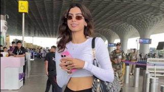 Khushi Kapoor in basics spotted at the airport