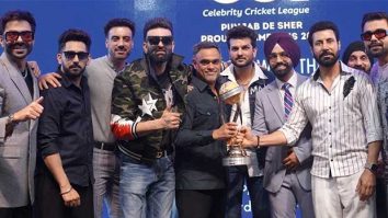 Aparshakti Khurana, Ammy Virk, Navraj Hans felicitated by Punjab Governor after Celebrity Cricket League victory Aparshakti Khurana, Ammy Virk, Navraj Hans felicitated by Punjab Governor after Celebrity Cricket League victory