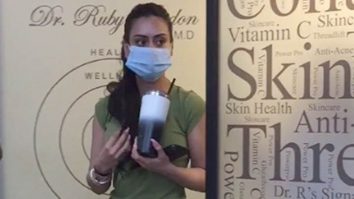 Nysa Devgan spotted leaving a dermat clinic