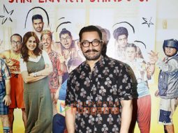 Photos: Aamir Khan, Deputy Chief Minister Eknath Shinde, Shaina NC and other snapped during a special screening of Sitaare Zameen Par