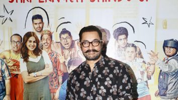 Photos: Aamir Khan, Deputy Chief Minister Eknath Shinde, Shaina NC and other snapped during a special screening of Sitaare Zameen Par
