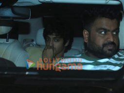 Photos: Ahaan Panday and Aneet Padda snapped at Mohit Suri’s house in Bandra
