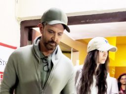 Photos: Hrithik Roshan and Saba Azad snapped at PVR, Juhu