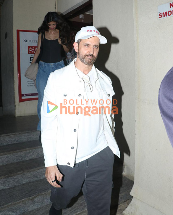 Photos: Hrithik Roshan spotted with Saba Azad at Juhu PVR