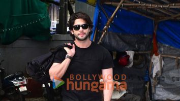 Photos: Jibraan Khan snapped outside a gym in Bandra