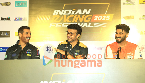photos john abraham sourav ganguly arjun kapoor and others snapped at the indian racing festival 2025 5