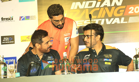 photos john abraham sourav ganguly arjun kapoor and others snapped at the indian racing festival 2025 6