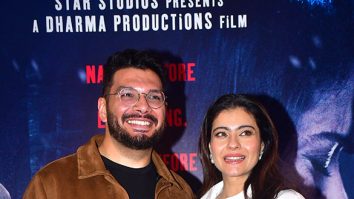 Photos: Kajol and Kayoze Irani snapped promoting Sarzameen Photos: Kajol and Kayoze Irani snapped promoting Sarzameen
