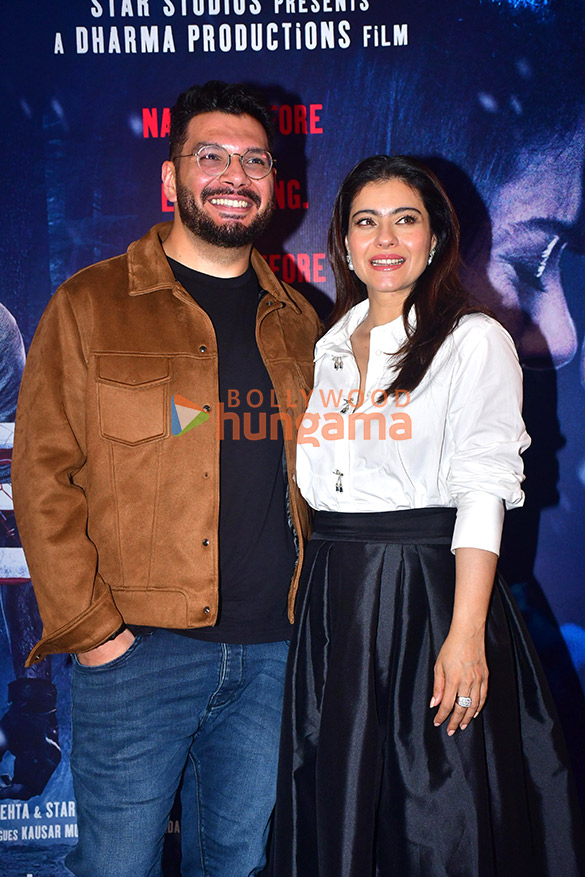 तस्वीरें: काजोल और कायोज़ ईरानी ने सरज़मेन को बढ़ावा दिया