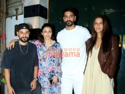 Photos: Kunal Kemmu, Soha Ali Khan, Neha Dhupia and Angad Bedi snapped at Torii restaurant in Bandra