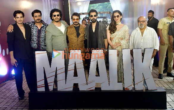 photos rajkummar rao manushi chhillar prosenjit chatterjee and others grace the trailer launch of maalik 8
