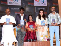 Photos: Raveena Tandon launches the book The Bravehearts by Ramachandran Srinivasan