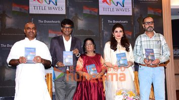 Photos: Raveena Tandon launches the book The Bravehearts by Ramachandran Srinivasan
