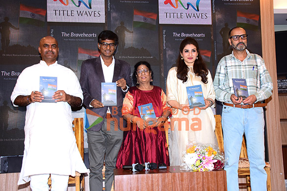 Photos: Raveena Tandon launches the book The Bravehearts by Ramachandran Srinivasan Photos: Raveena Tandon launches the book The Bravehearts by Ramachandran Srinivasan