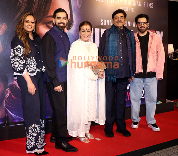 photos shatrughan sinha poonam sinha kussh s sinha and others grace the premiere of nikita roy 1