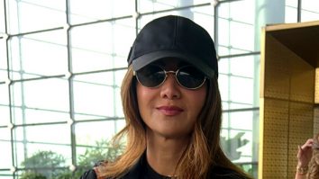 Photos: Shilpa Shetty and Vedang Raina snapped at the airport