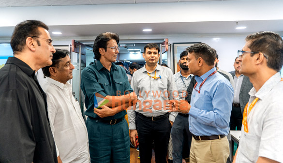 photos special ops 2 team kay kay menon parmeet sethi and shivam nair visited the indian cybercrime coordination centre 14c in delhi to promote their show 2