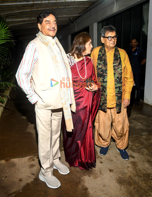photos subhash ghai shatrughan sinha and others grace the special screening of nikita roy 4